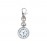 Stylish Quartz Pocket Watch Keychain - Simple Round Design, Nurse Watch, Alloy Pointer, Hanging Watch, Casual Accessory for Men and Women