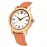 Vintage Bamboo Case Quartz Wristwatch with PU Leather Strap, Non-Waterproof, Round Dial, Electronic Drive, Unique Gift for Men