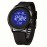 Mens Digital Waterproof Watch, Black Dive Sports Ultra-Thin Wrist Watch