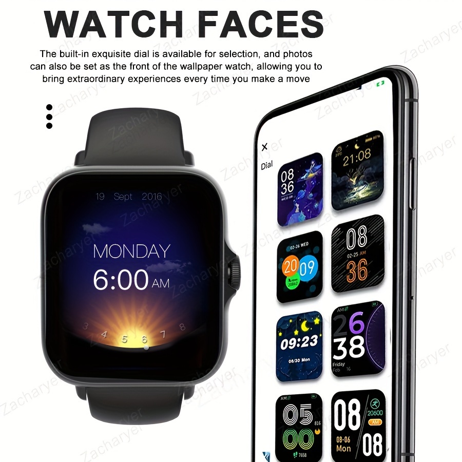ladies smartwatch wireless communication app controlled fitness monitoring multi sport mode sleep monitoring and long battery monitoring change wallpaper for iphone andriod details 0