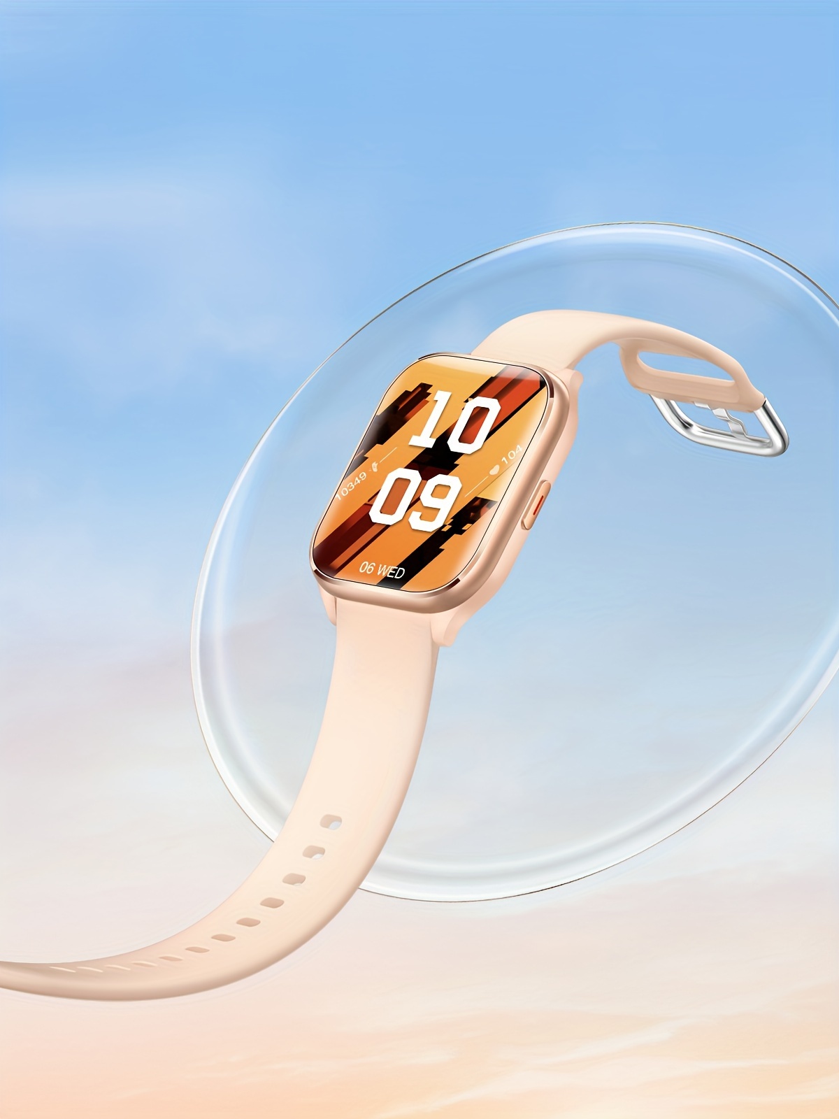 smart watch for women men 1 85 hd display ai voice assistant 100 sports modes call function activity calorie counter weather forecast ios android compatible magnetic charging details 10