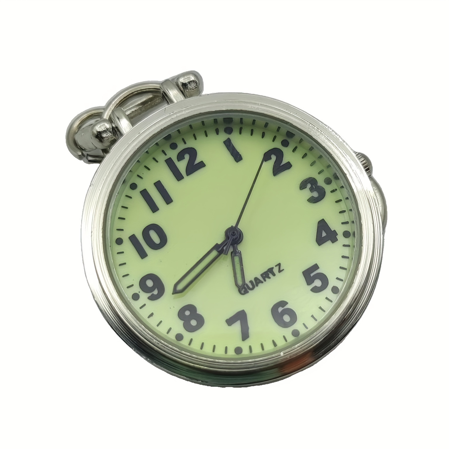 luminous quartz nurse watch for women men students retro hanging lapel brooch watch with clip details 3