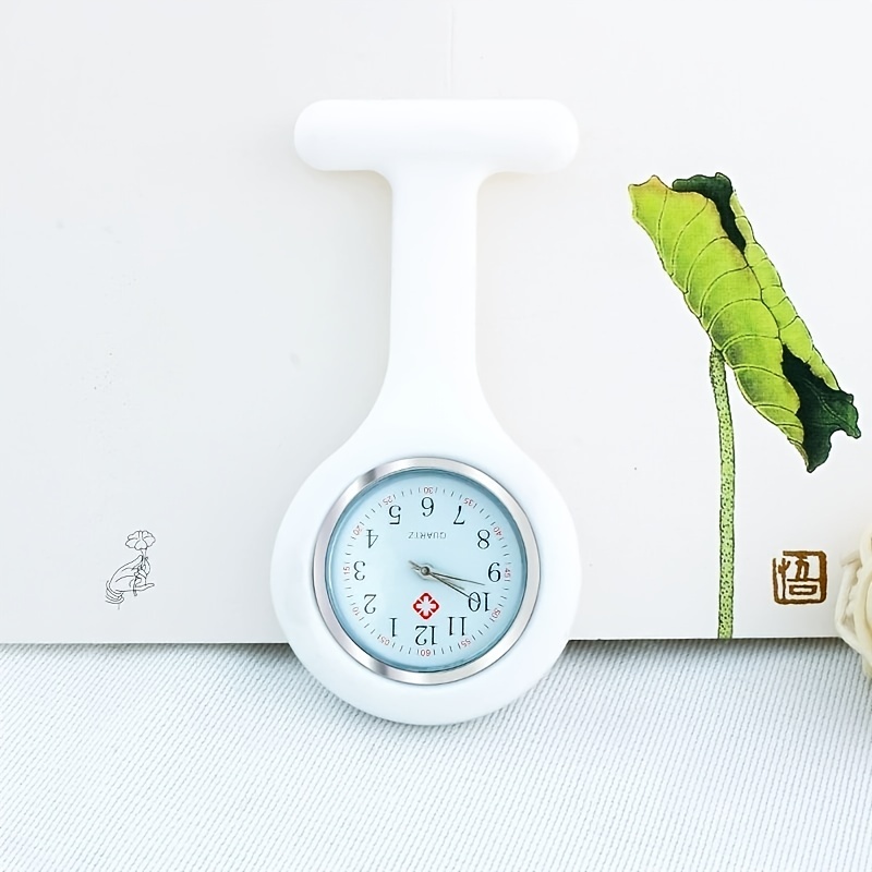 colorful silicone nurse pocket trend pocket watch simple hanging watch watch pendant bag accessories details 6