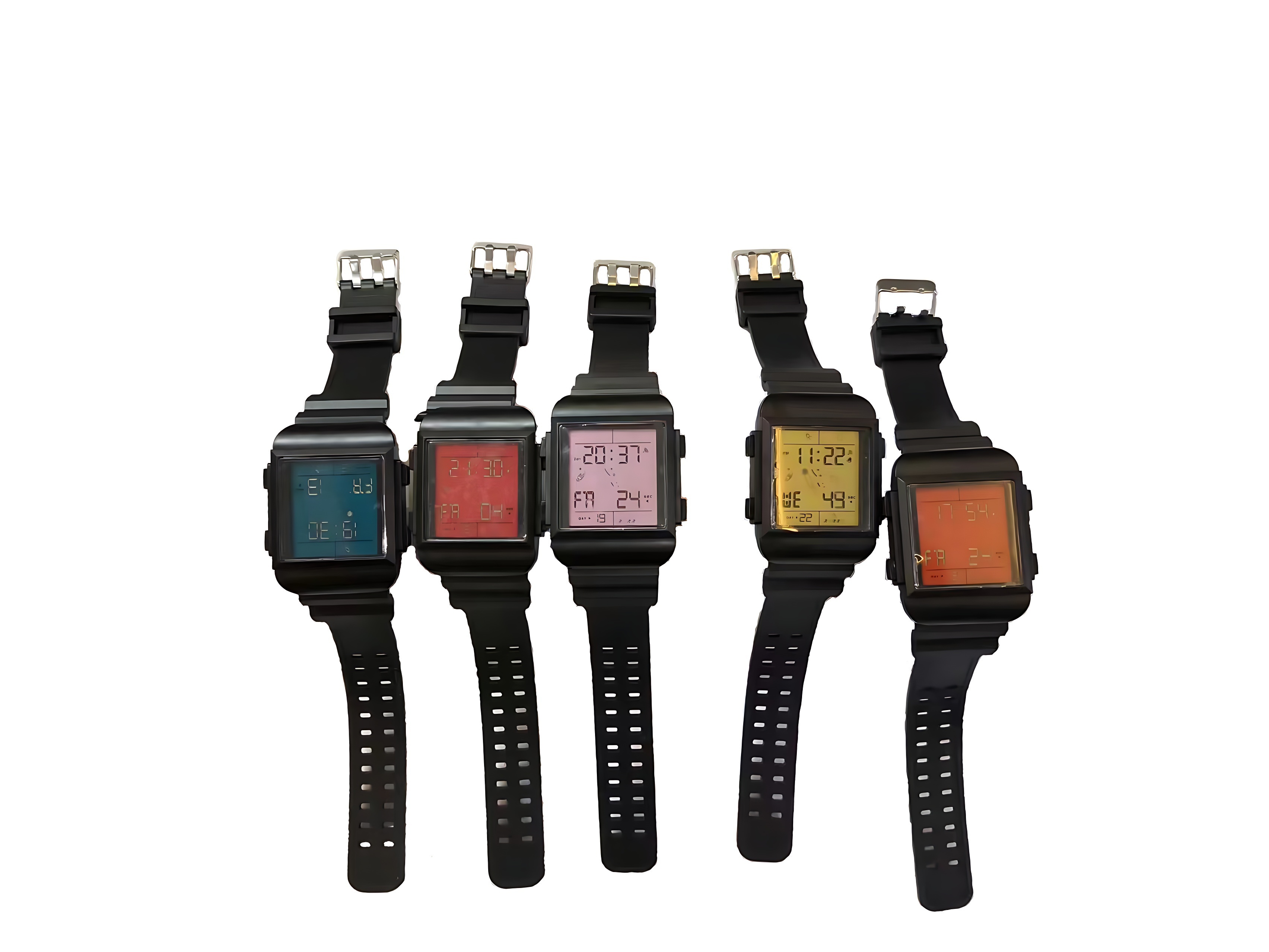1pc popular astronaut watches students sports casual electronic watches details 0